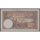 MARRUECOS 1946 BILLETE DE 500 FRANCOS MUY RARO 